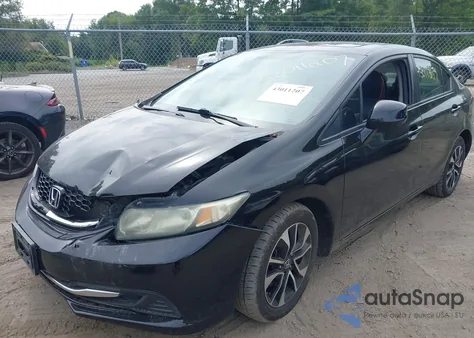 2013 Honda Civic Ex from USA, damaged, VIN 2HGFB2F82DH521253